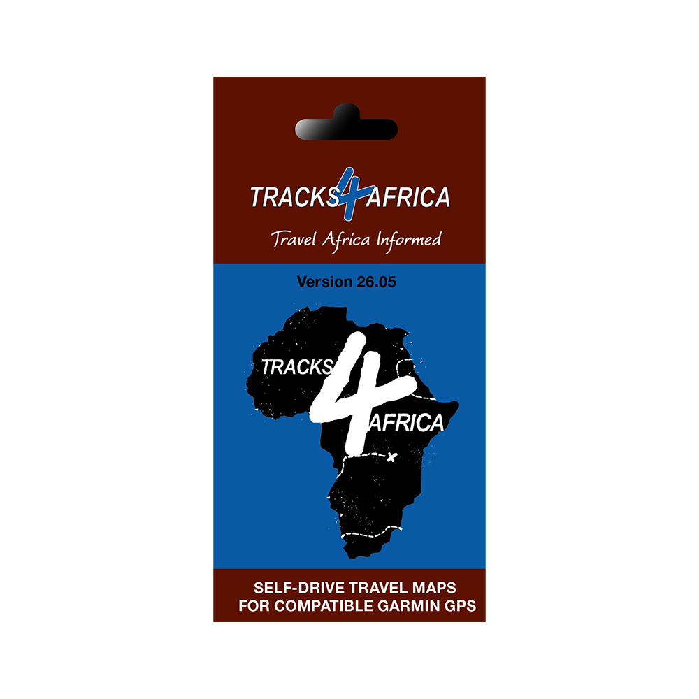Tracks4Africa GPS Maps Version 26.05 SD Card for Garmin GPS
