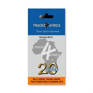 Tracks4Africa GPS Maps Version 26.10 SD Card for Garmin GPS