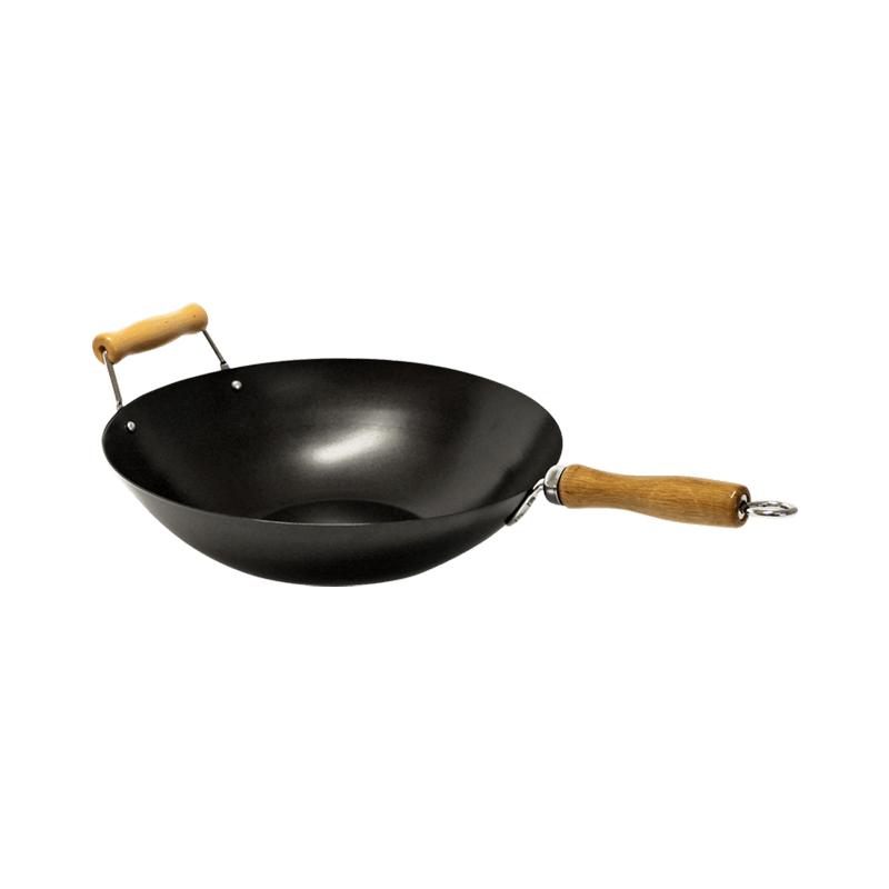Wok Removable Wooden Handle - Non-Stick