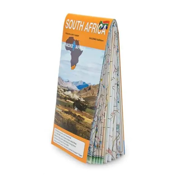 Tracks4Africa South Africa Paper Map Edition 2