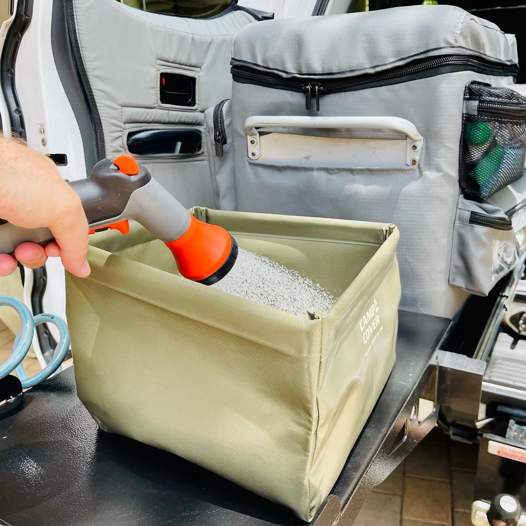 Camp Cover Basin Fold-Up PVC - Image 2