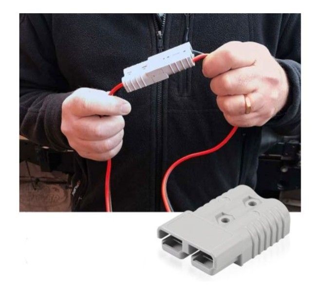 Anderson Similar Square Connector Plug 50A - Image 3