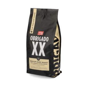 Coffee  vida e caffe'  Obrigado Medium/Dark Roast Ground Coffee 250g