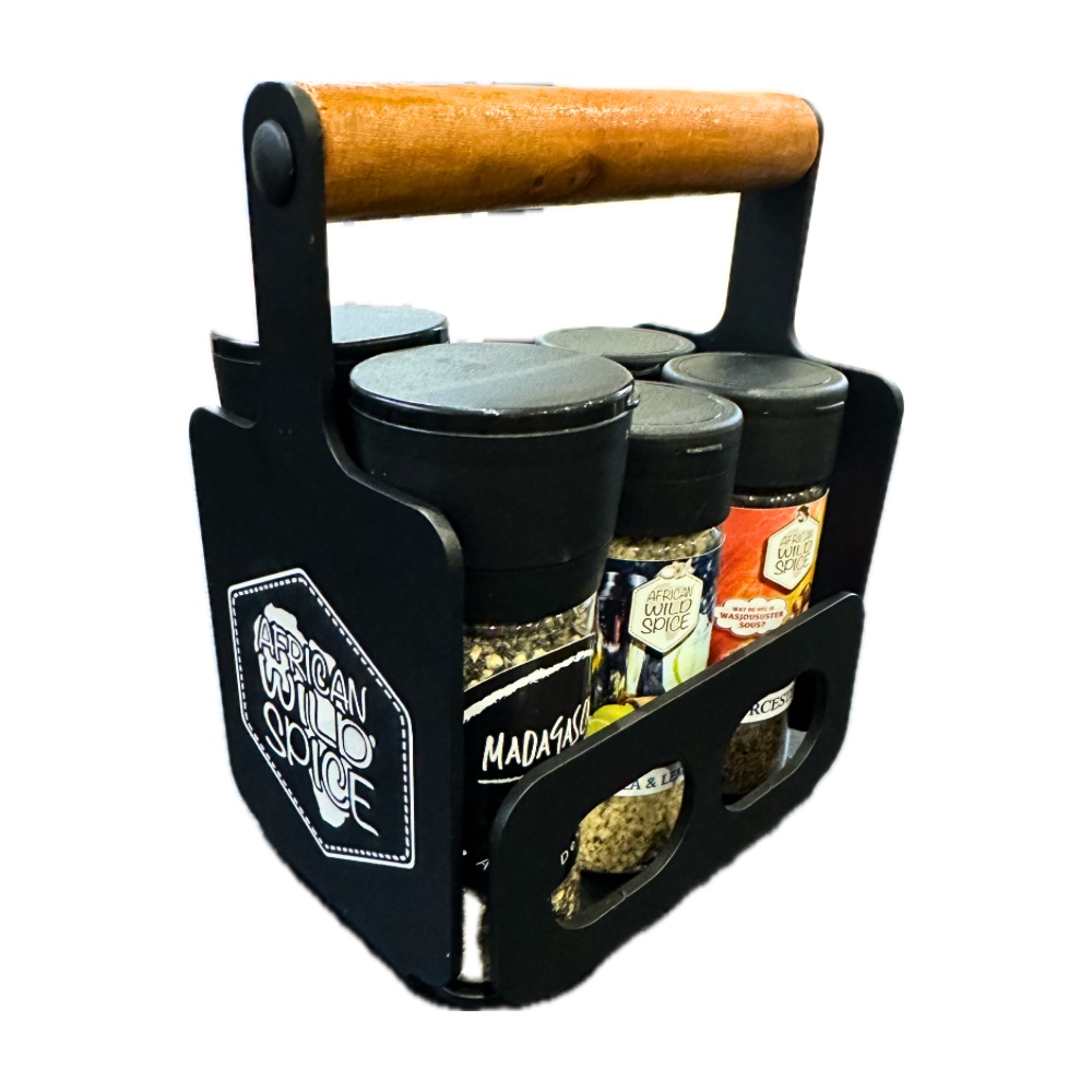 African Wild Spice 6 x Assorted Pack with Carry Caddy - Refillable - Image 10