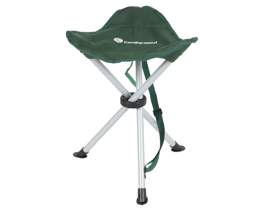 Campground Tri-leg Camping Chair - 100kg Rated