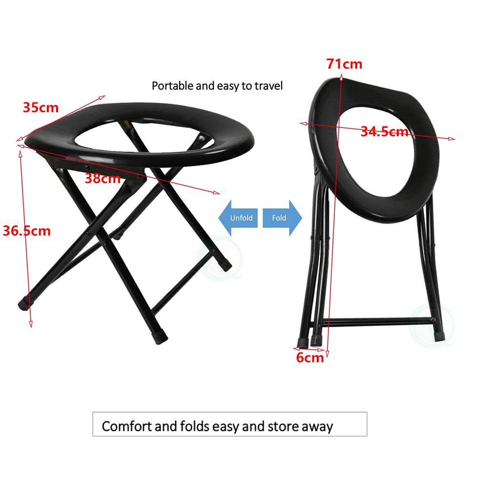 Portable Toilet Seat - Rated 100Kg - Image 2