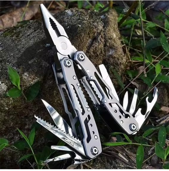 Multi Tool 15 in 1 With Pouch Stainless Steel - Image 3