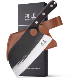 Meat Cleaver Professional Stainless Steel with Cover