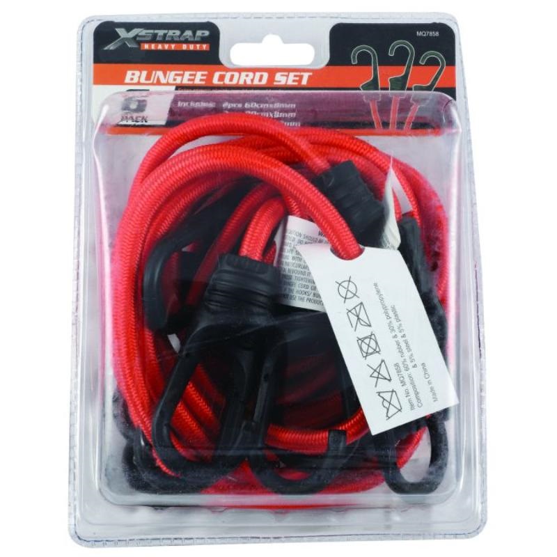 Motoquip Bungee Cord 6 Set Piece Orange